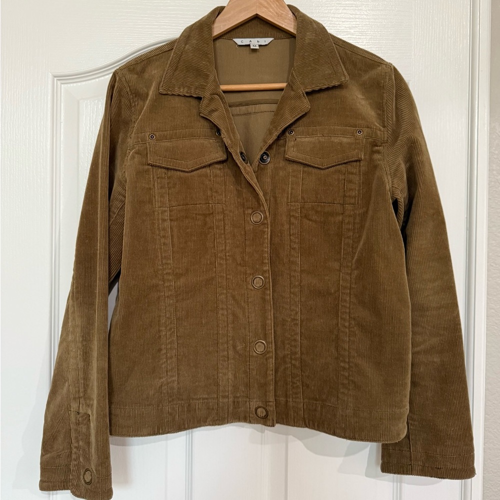 Brown Corduroy Women's Jacket
